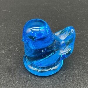 Leonard Ward 1993‎ Bluebird of Happiness Cobalt Glass Figurine 2″ Terra Studio